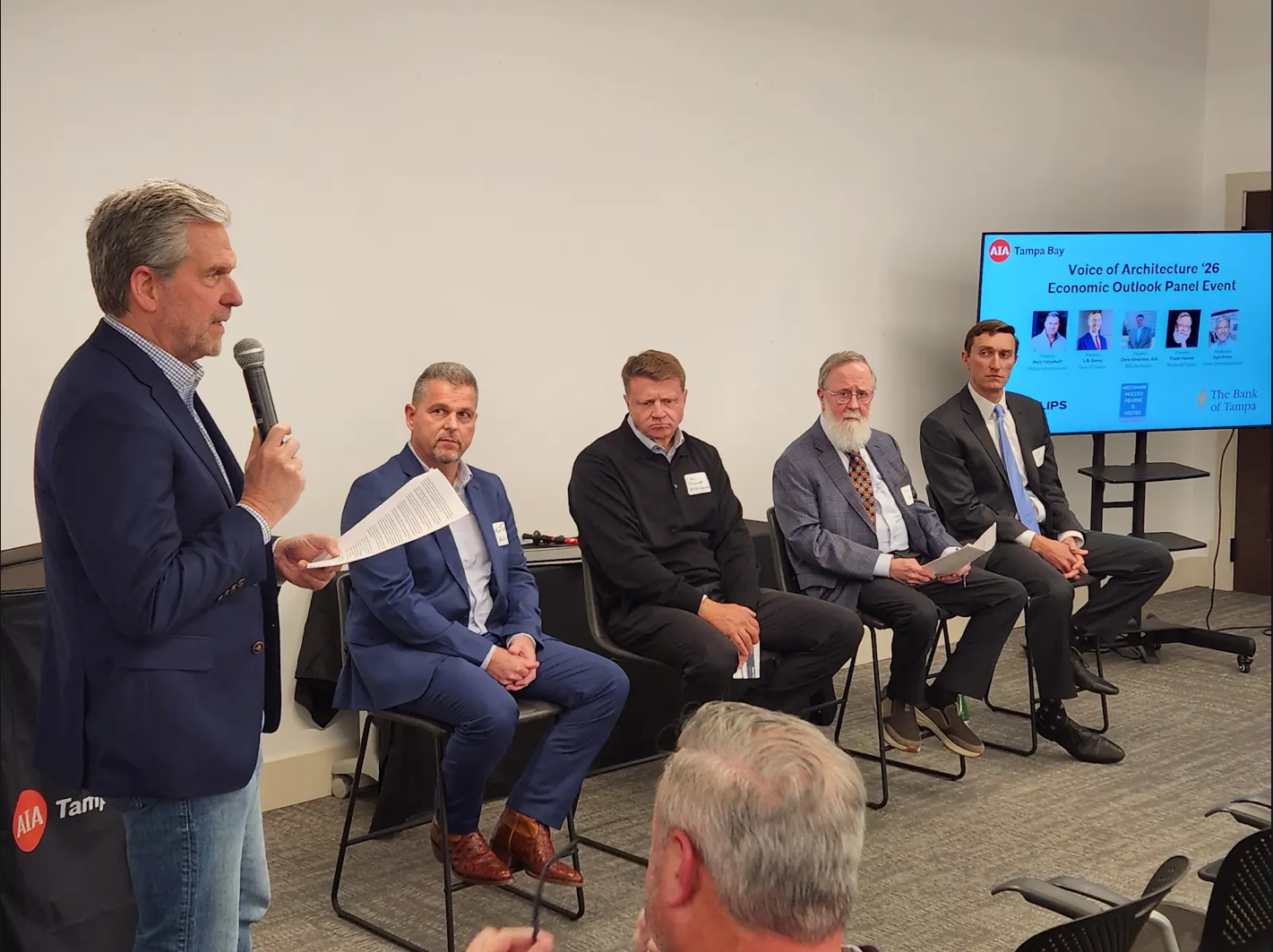 Kyle Parks moderating AIA Tampa Bay’s Voice of Architecture panel